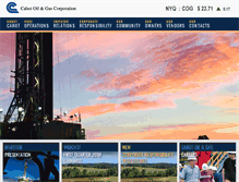 Tablet Screenshot of cabotog.com
